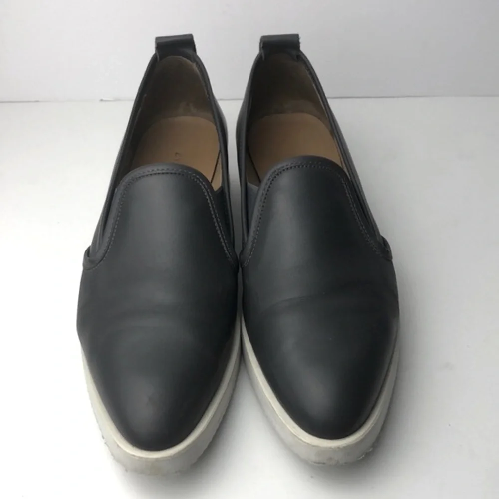 Everlane Leather Point Toe Loafers